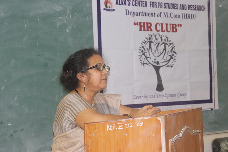 ಆಳ್ವಾಸ್: ಏಚ್‌ಆರ್ ಕ್ಲಬ್ 2018-19 ವರ್ಷದ ಶೈಕ್ಷಣಿಕ ಚಟುವಟಿಕೆಗಳ ಉದ್ಘಾಟನೆ