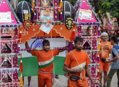 ಮುಸ್ಲಿಮರ ಜೊತೆ ಸಂಘರ್ಷಕ್ಕಿಳಿದ ಕನ್ವರ್ ಯಾತ್ರಿಗಳು