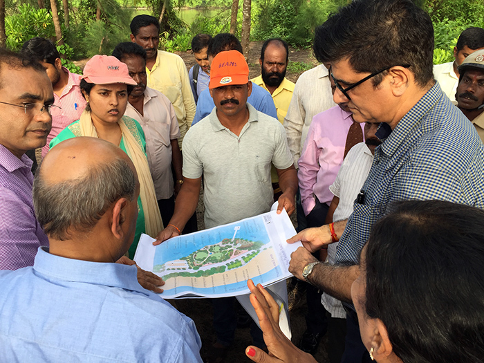 ಪಡುಬಿದ್ರಿ: ಬ್ಲೂ ಪ್ಲ್ಯಾಗ್ ಬೀಚ್ ಯೋಜನೆ; ಜಿಲ್ಲಾಧಿಕಾರಿ ನೇತೃತ್ವದಲ್ಲಿ ಸ್ಥಳ ಪರಿಶೀಲನೆ