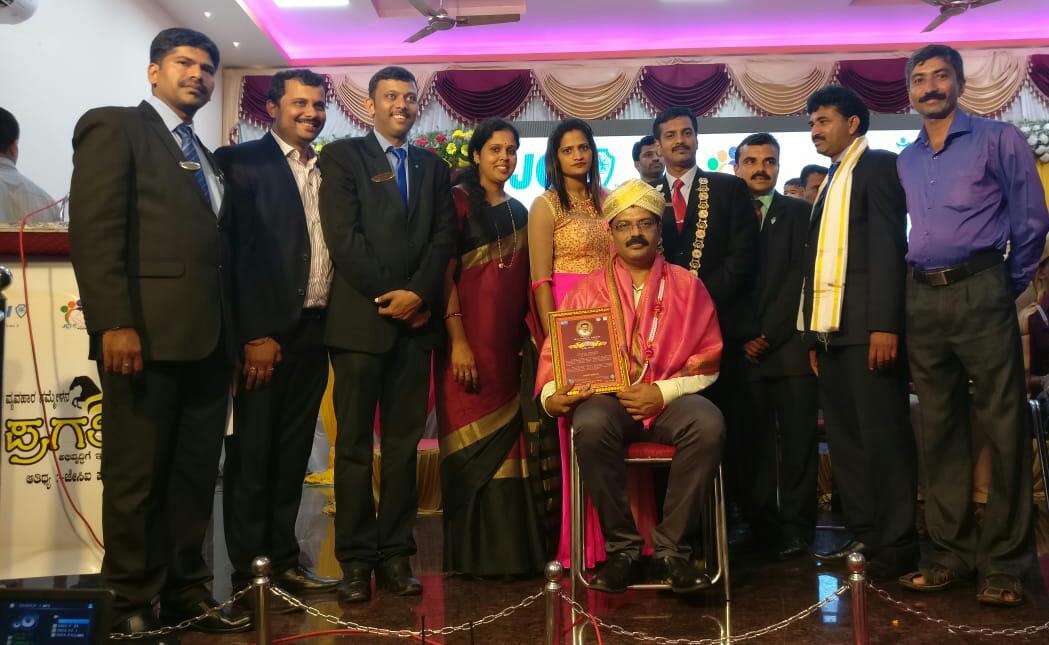 ಉಮೇಶ್ ನಿರ್ಮಲ್‌ರಿಗೆ ಜೇಸಿ ವಲಯ 15ರ ಸಾಧನಾಶ್ರೀ ಪ್ರಶಸ್ತಿ