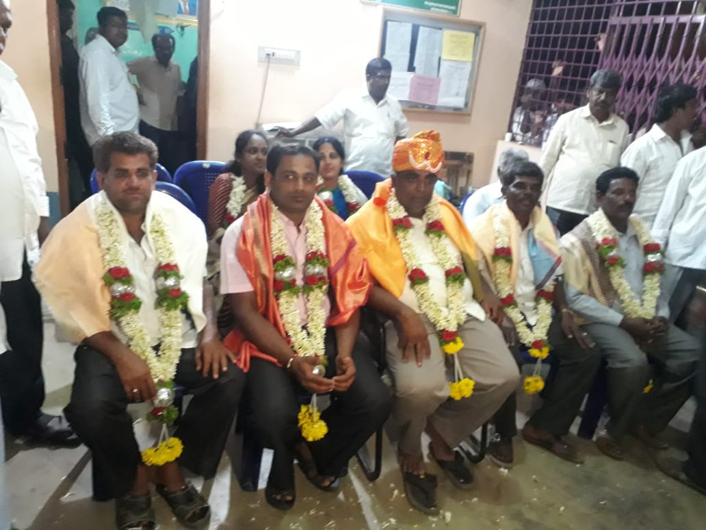 ತುಮಕೂರು: ಮಸ್ಕಲ್ ಪ್ರಾಥಮಿಕ ಕೃಷಿ ಪತ್ತಿನ ಸಹಕಾರ ಸಂಘದ ಚುನಾವಣೆ; ಜೆಡಿಎಸ್ ಜಯಭೇರಿ