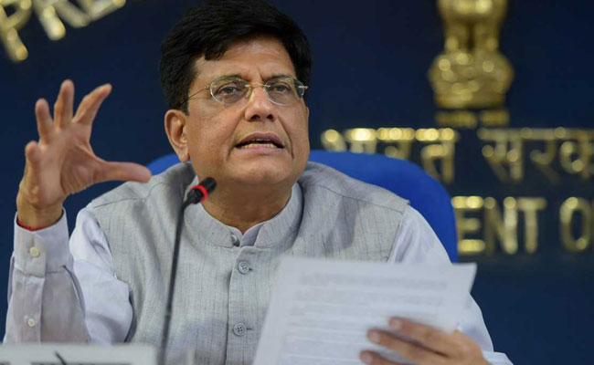 ನಗದು ರಹಿತ ವ್ಯವಹಾರಗಳಿಗೆ ‘ಕ್ಯಾಶ್ ಬ್ಯಾಕ್’: ಪಿಯೂಶ್ ಗೋಯಲ್