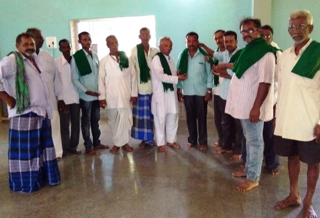 ಮುಂಡಗೋಡ: ಅನ್ನದಾತ ಸಂಘದ ತಾಲೂಕು ಅಧ್ಯಕ್ಷರಾಗಿ ನಿಂಗಪ್ಪ ಕುರಬರ ಆಯ್ಕೆ