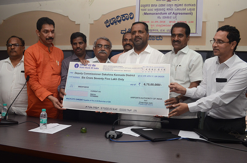 ಮಳವೂರು: ಚರಂಡಿ ನಿರ್ಮಾಣಕ್ಕೆ ಜಿಪಂ-ಎಎಐ ಒಪ್ಪಂದ