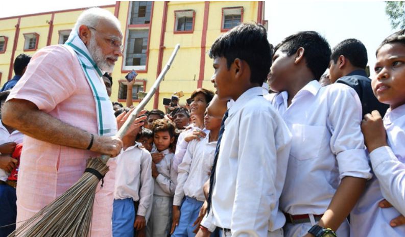 ‘ಸ್ವಚ್ಛತೆಯೇ ಸೇವೆ ’ ಅಭಿಯಾನಕ್ಕೆ ಪ್ರಧಾನಿ ಚಾಲನೆ