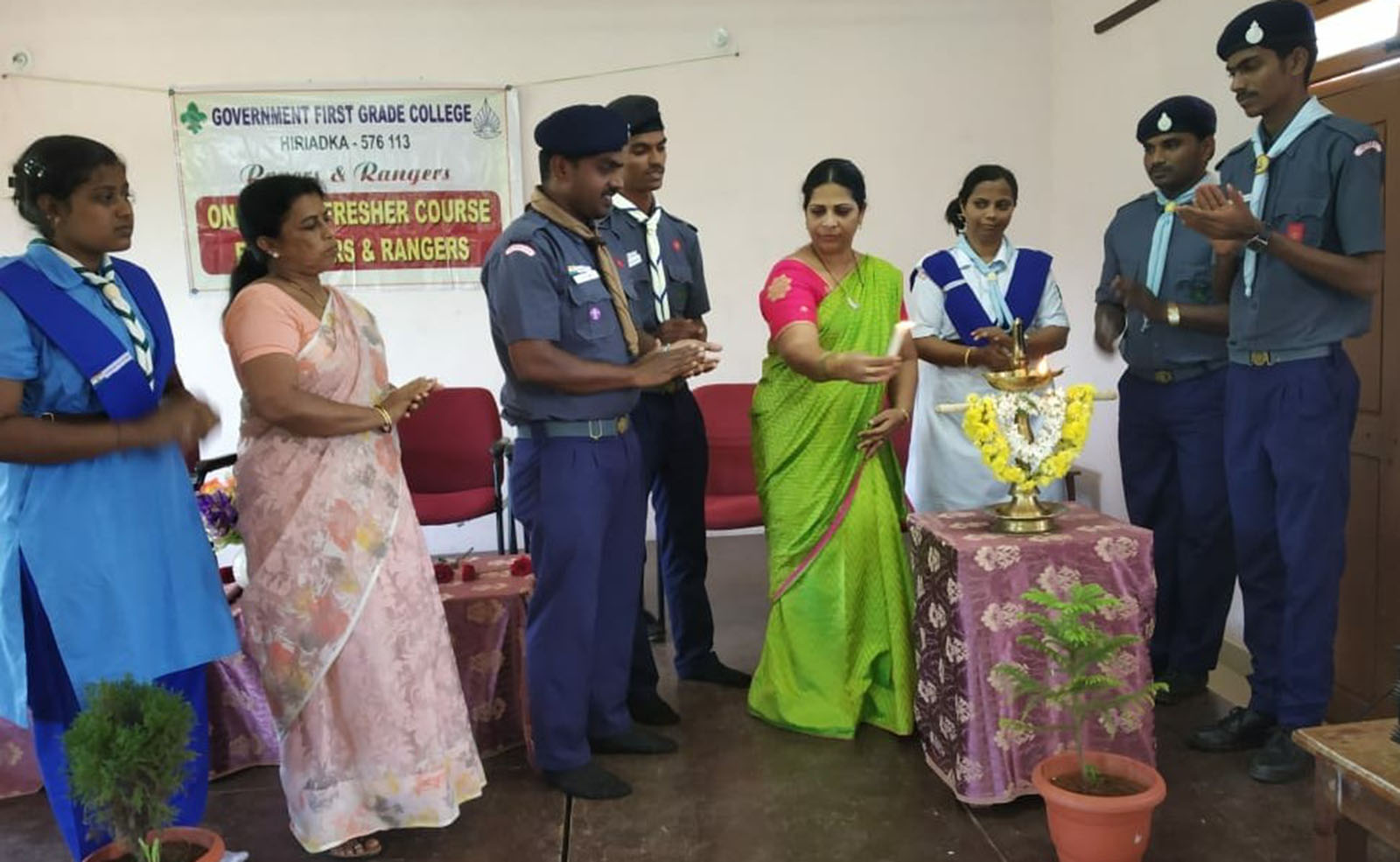 ರೋವರ್ಸ್‌- ರೇಂಜರ್ಸ್‌ ಘಟಕದ ಅಭಿವಿನ್ಯಾಸ ಕಾರ್ಯಕ್ರಮ