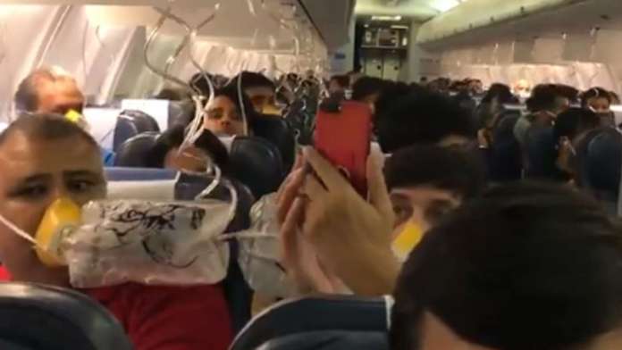 ನನ್ನ ಮಾಸ್ಕ್ ರಕ್ತದಿಂದ ತುಂಬಿತ್ತು: ಜೆಟ್ ಏರ್‌ವೇಸ್ ಪ್ರಯಾಣಿಕ