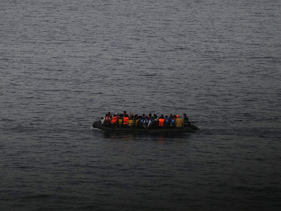 ಸಿರಿಯ ನಿರಾಶ್ರಿತರ ದೋಣಿ ಮುಳುಗಿ ಮಗು ಸಾವು