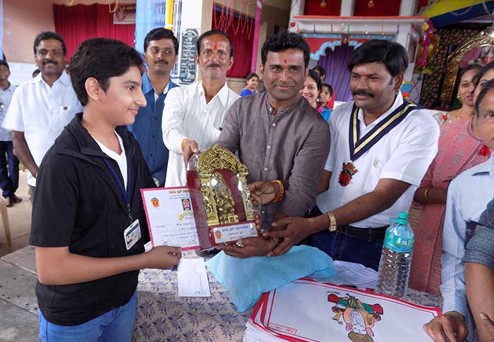 ಚಿಕ್ಕಮಗಳೂರು: ಇಮ್ರಾನ್ ಕುಂಚದಲ್ಲಿ ಅರಳಿದ ಗಣೇಶನ ಚಿತ್ರಕ್ಕೆ ಪ್ರಥಮ ಬಹುಮಾನ