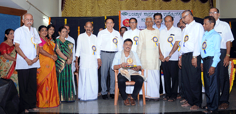 ಬಂಟ್ವಾಳ ಶಾಸಕ ರಾಜೇಶ್ ನಾಯ್ಕರಿಗೆ ಸನ್ಮಾನ