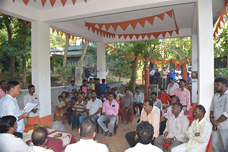 ಸಮಾಜ ಮಂದಿರದ ನಿರ್ಮಾಣಕ್ಕೆ 10 ಲಕ್ಷ ರೂ. ಅನುದಾನ: ಶಾಸಕ ರಾಜೆಶ್ ನಾಯ್ಕ್