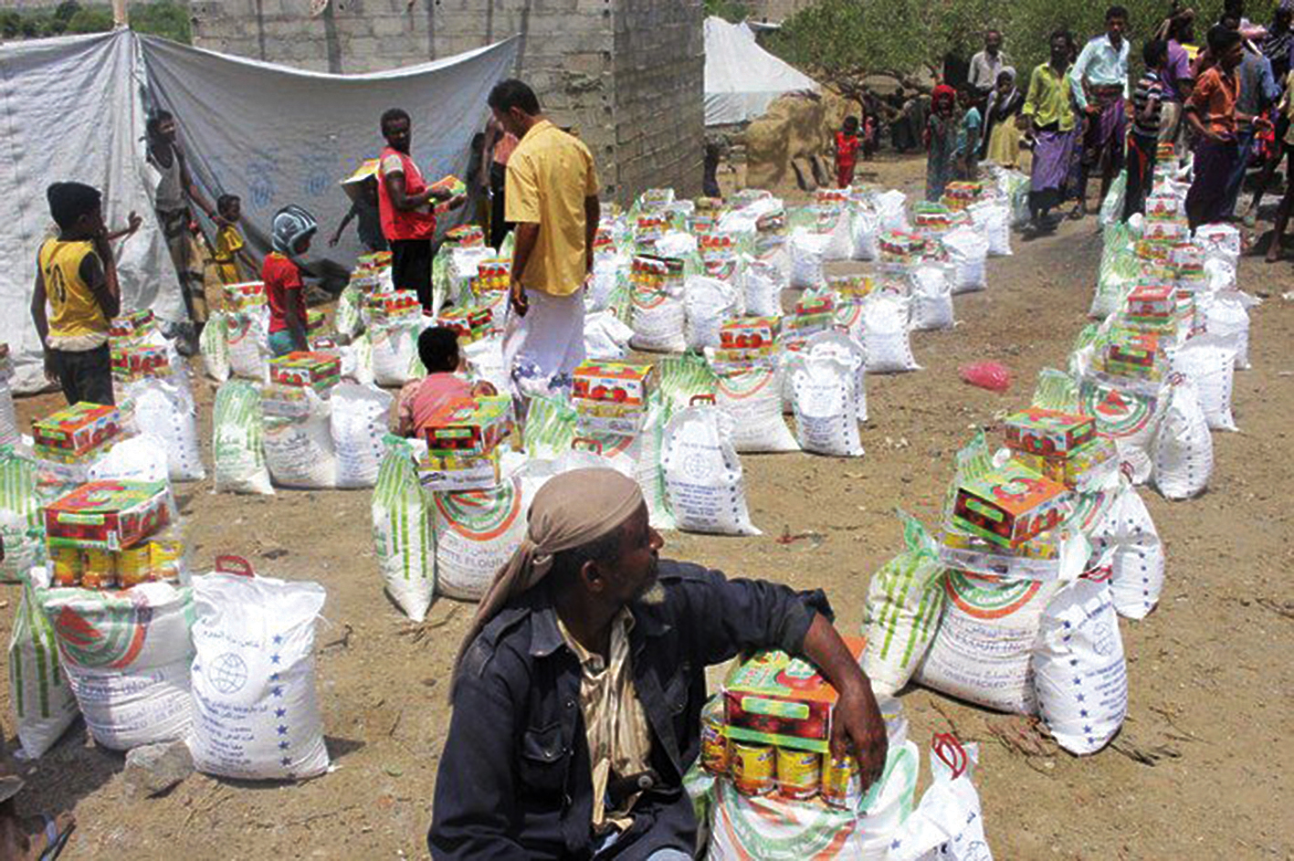 ಯಮನ್ ನಲ್ಲಿ ಎಲೆಗಳನ್ನು ತಿಂದು ಬದುಕುತ್ತಿರುವ ಗ್ರಾಮಸ್ಥರು !