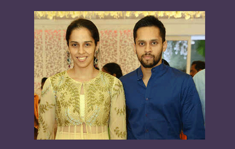 ದಾಂಪತ್ಯ ಜೀವನಕ್ಕೆ ಬ್ಯಾಡ್ಮಿಂಟನ್ ತಾರೆಗಳಾದ ಸೈನಾ ನೆಹ್ವಾಲ್-ಕಶ್ಯಪ್