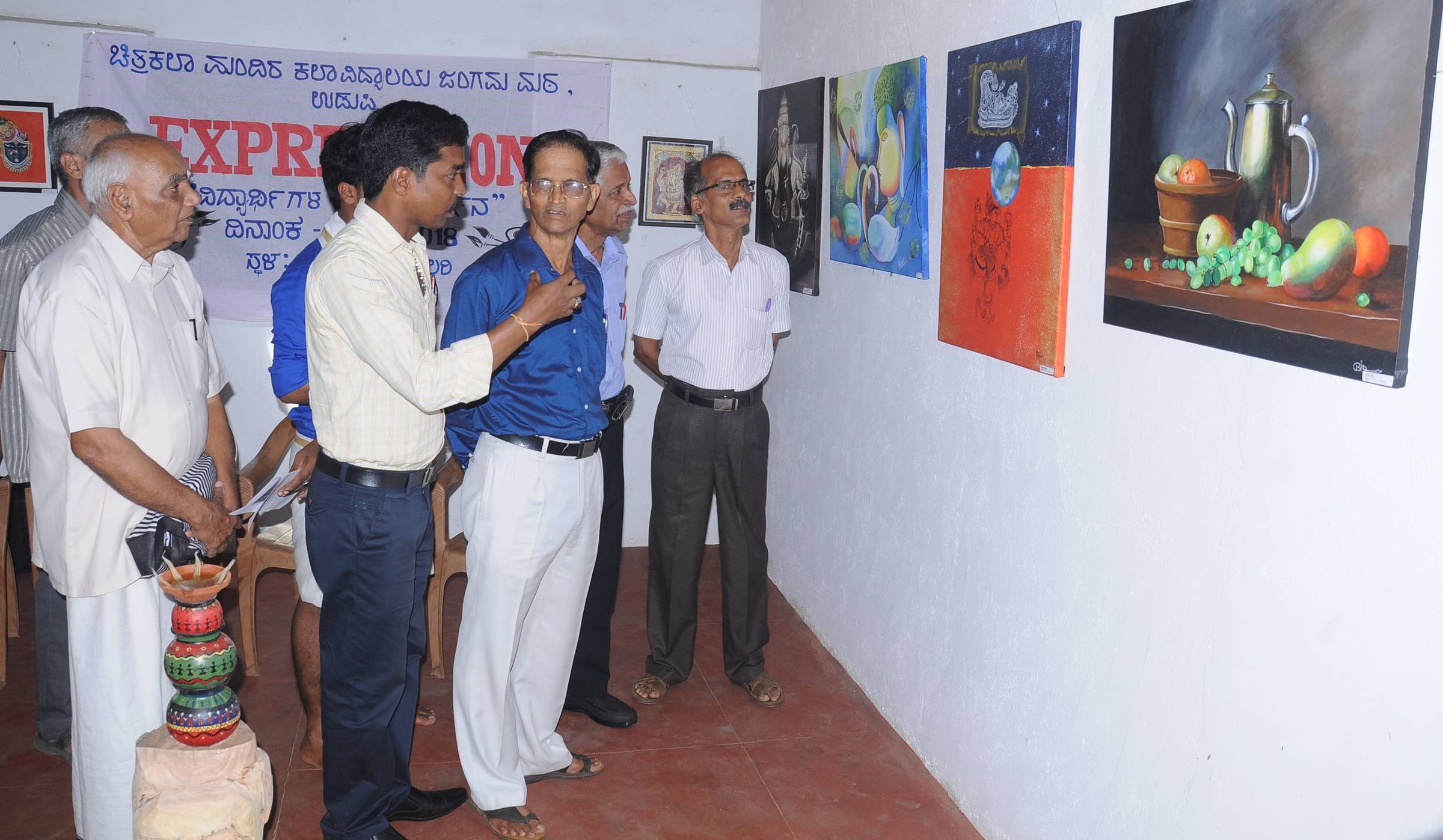 ಮನಸ್ಸಿನ ಭಾವನೆಗಳಿಗೆ ರೇಖೆಗಳ ಪ್ರತಿಬಿಂಬವೇ ಚಿತ್ರಕಲೆ: ಕಲಾ ಶಿಕ್ಷಕ ದಿನಮಣಿ ಶಾಸ್ತ್ರೀ