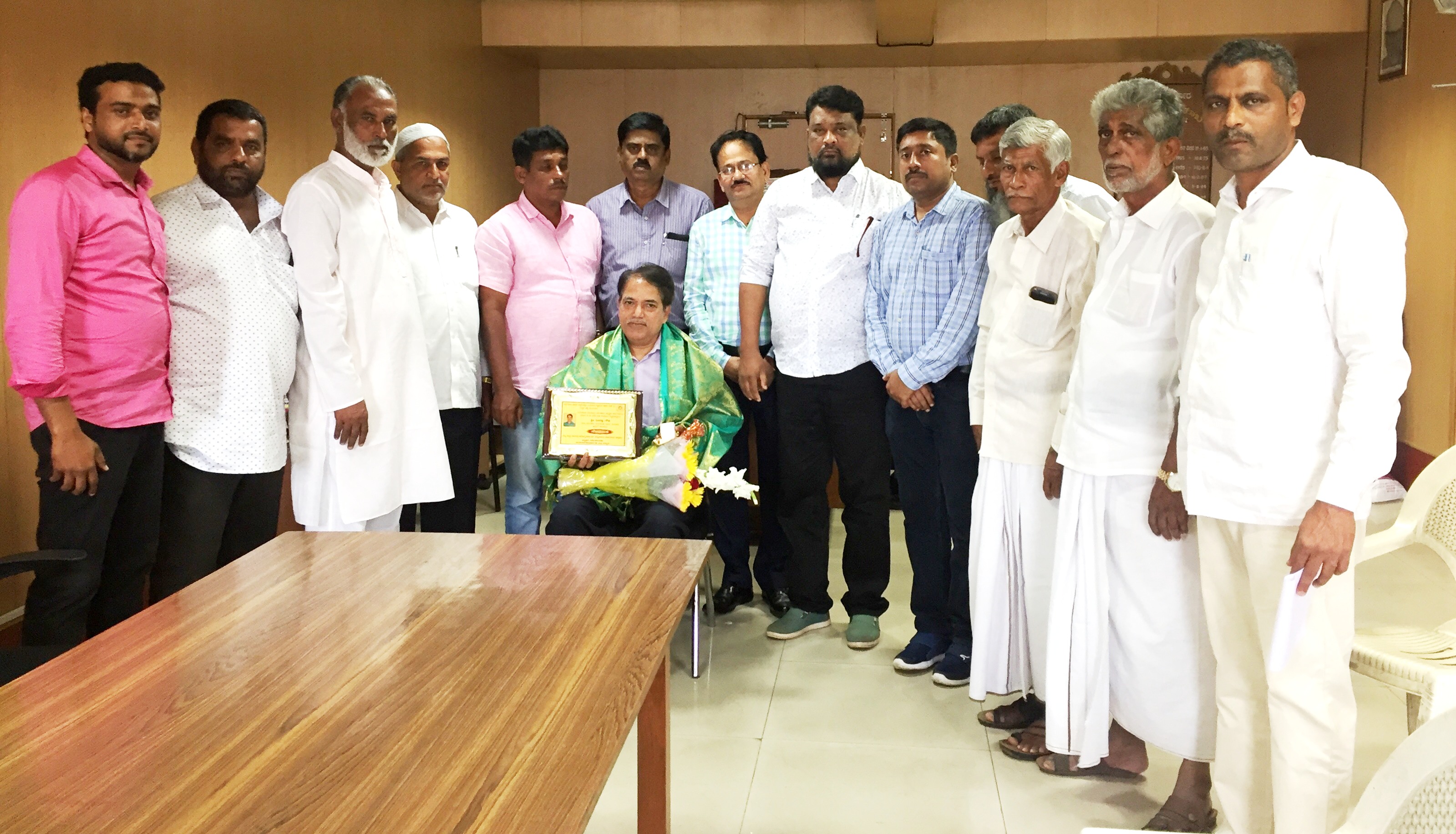 ಮಂಗಳೂರು: ರಾಜ್ಯ ಮೀನುಗಾರಿಕಾ ನಿರ್ದೇಶಕರಿಗೆ ಸನ್ಮಾನ