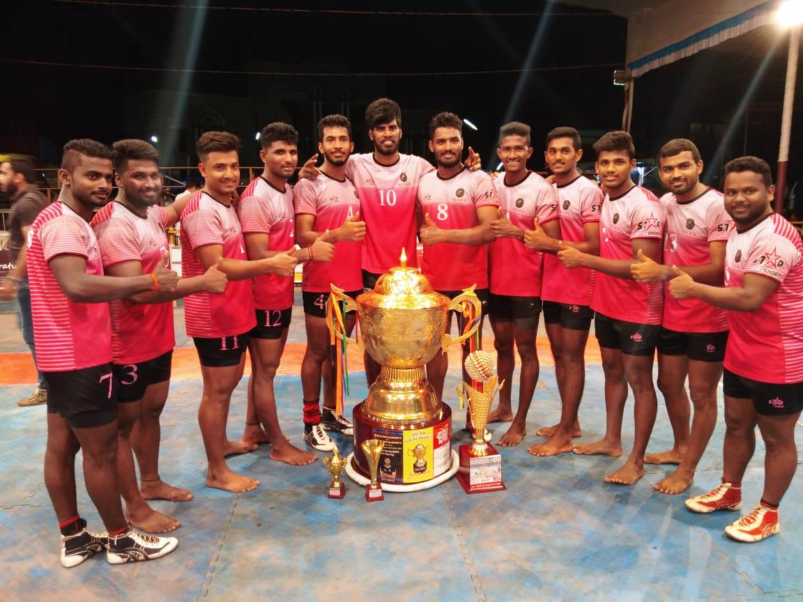 ಕಬ್ಬಡಿ ಪಂದ್ಯಾಟ: ಆಳ್ವಾಸ್ ಚಾಂಪಿಯನ್