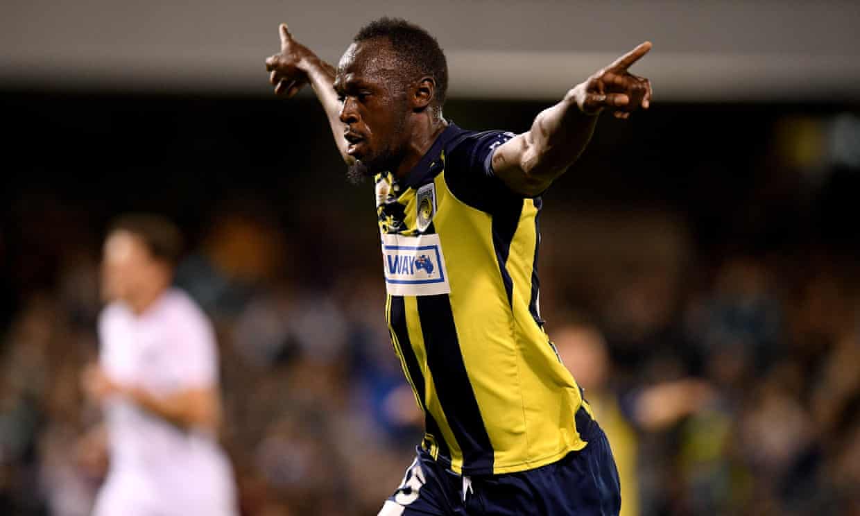 ವೃತ್ತಿಪರ ಫುಟ್ಬಾಲ್ ಆಟಗಾರನಾಗಲಿರುವ ಓಟದ ರಾಜನಿಗೆ ಮೊದಲ ಯಶಸ್ಸು