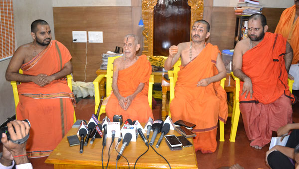 ಸುಬ್ರಹ್ಮಣ್ಯ ದೇವಳ, ಮಠದ ನಡುವಿನ ಭಿನ್ನಾಭಿಪ್ರಾಯ ಶಮಕ್ಕೆ ಯತ್ನ: ಪೇಜಾವರ ಶ್ರೀ