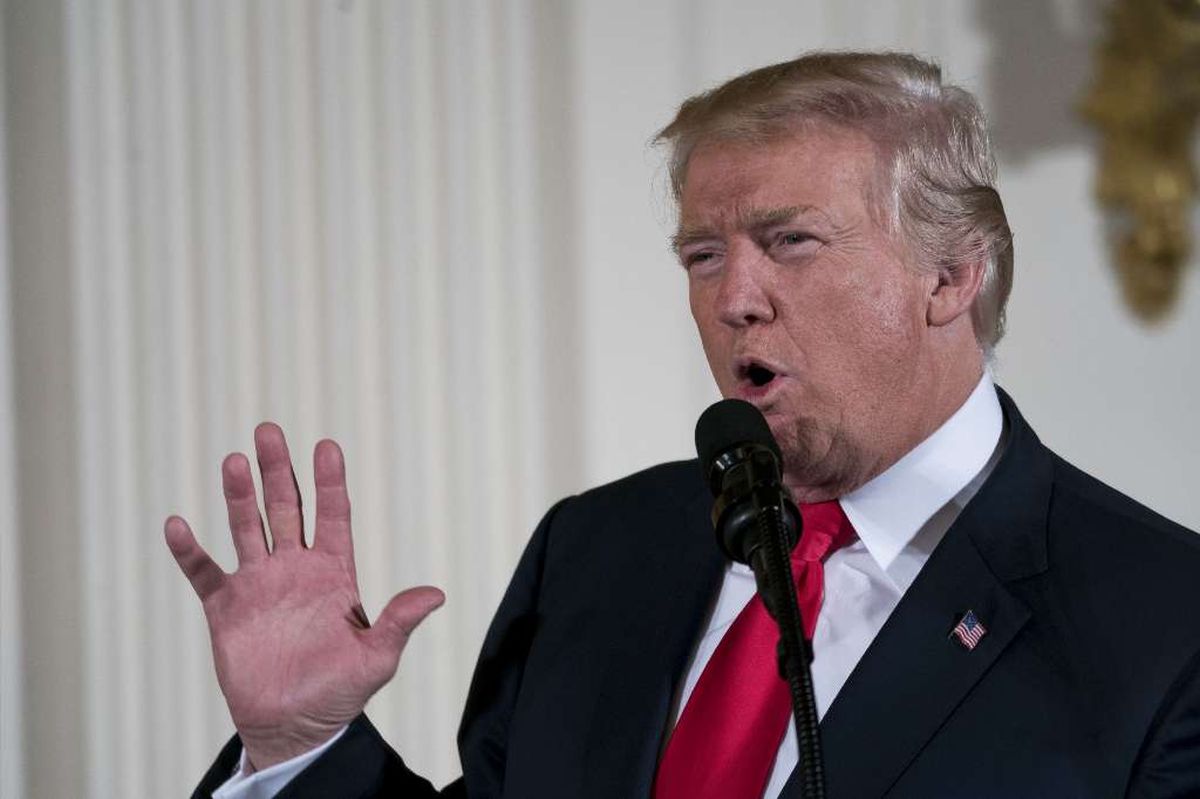 ಸೌದಿಗೆ ಶಸ್ತ್ರಾಸ್ತ್ರ ಮಾರಾಟ ರದ್ದುಪಡಿಸಿದರೆ ನಮಗೆ ನಾವೇ ಶಿಕ್ಷೆ ನೀಡಿದಂತಾಗುತ್ತದೆ: ಟ್ರಂಪ್