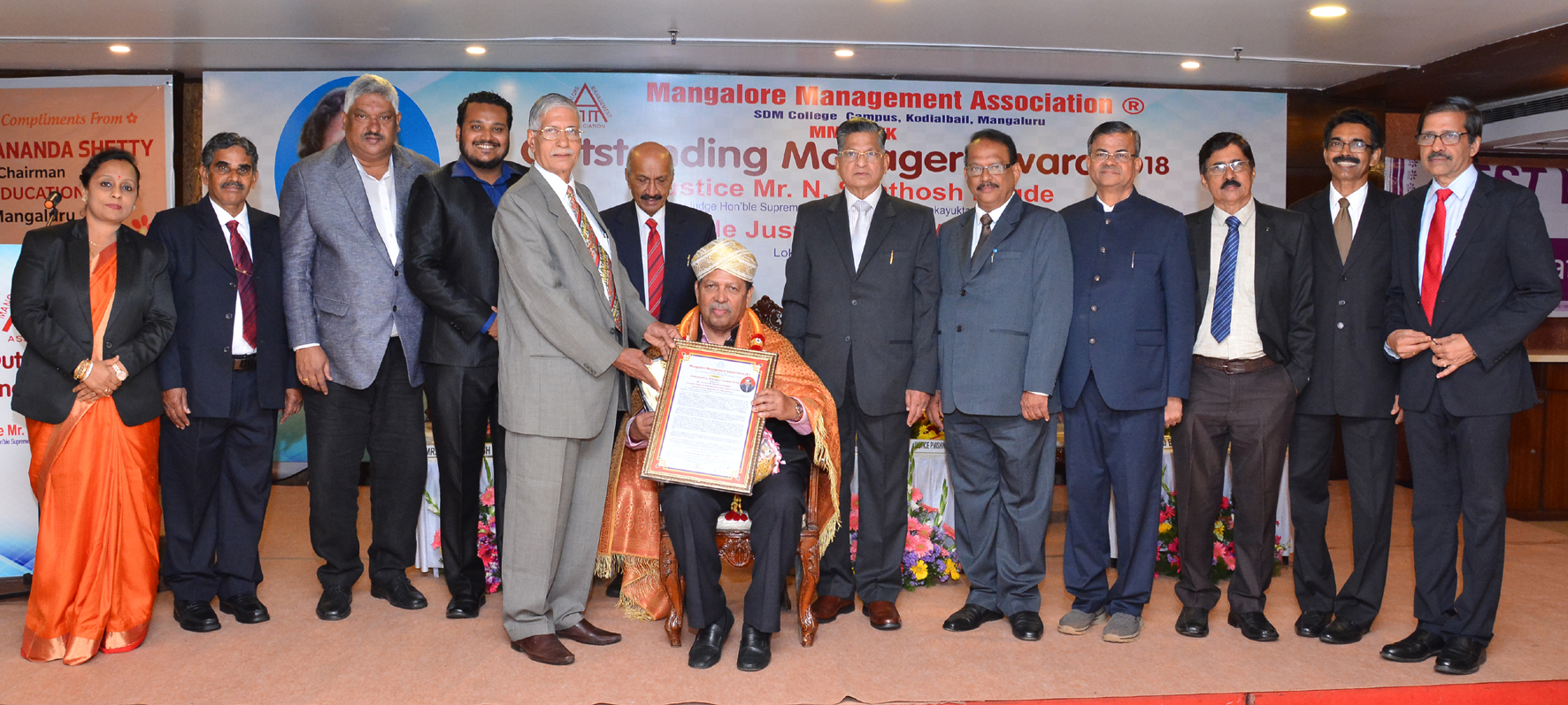 ಸಮಾಜದಲ್ಲಿ ಮರೆಯಾಗುತ್ತಿರುವ ಮಾನವೀಯತೆ: ನ್ಯಾ.ಸಂತೋಷ್ ಹೆಗ್ಡೆ