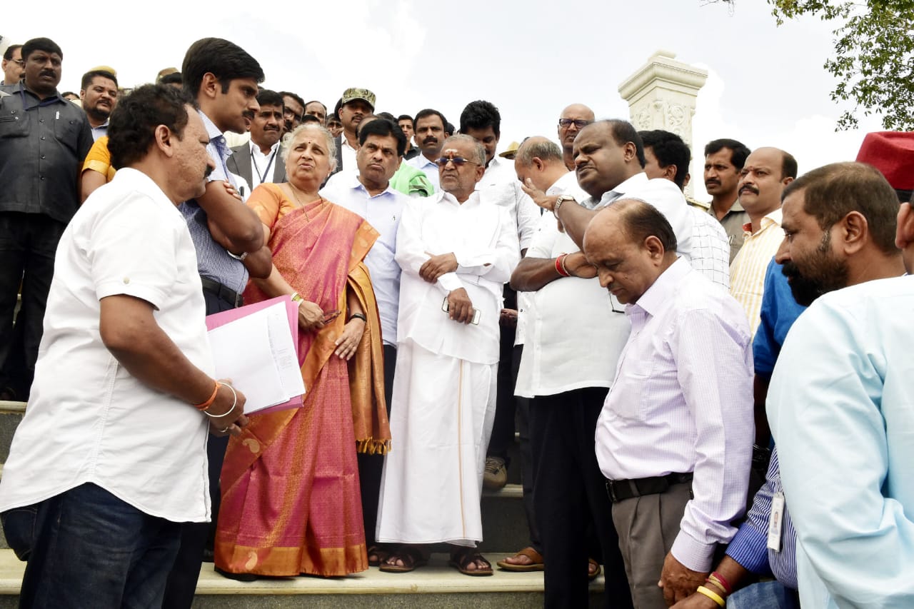 ಹೆಬ್ಬಾಳ ಕೆರೆಗೆ ಸಿಎಂ ಕುಮಾರಸ್ವಾಮಿ ಭೇಟಿ: ಪರಿಶೀಲನೆ