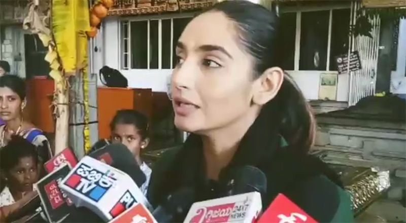 ಮೀಟೂ ಚಳವಳಿ ಒಳ್ಳೆಯ ಬೆಳವಣಿಗೆ: ನಟಿ ರಾಗಿಣಿ ದ್ವಿವೇದಿ