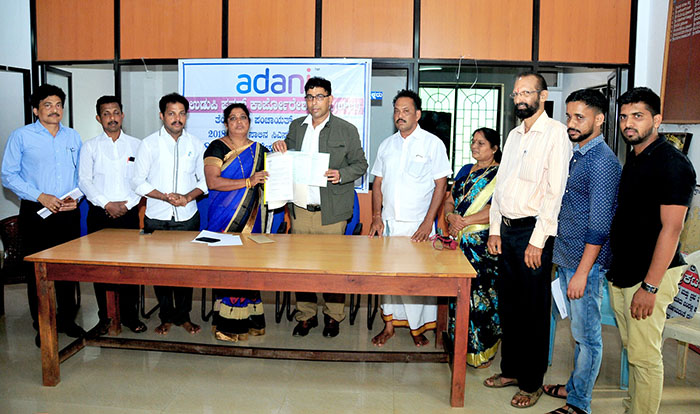 ಯುಪಿಸಿಎಲ್: ತೆಂಕ ಗ್ರಾಪಂಗೆ ಧೃಢೀಕರಣ ಪತ್ರ ಹಸ್ತಾಂತರ