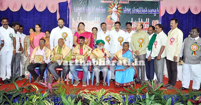 ವಾಲ್ಮೀಕಿ ಜಯಂತಿಯಲ್ಲಿ ಬಿಜೆಪಿ ಪರ ಭಾಷಣ ಮಾಡಿದ ಶಾಸಕ ಹರ್ಷವರ್ಧನ್