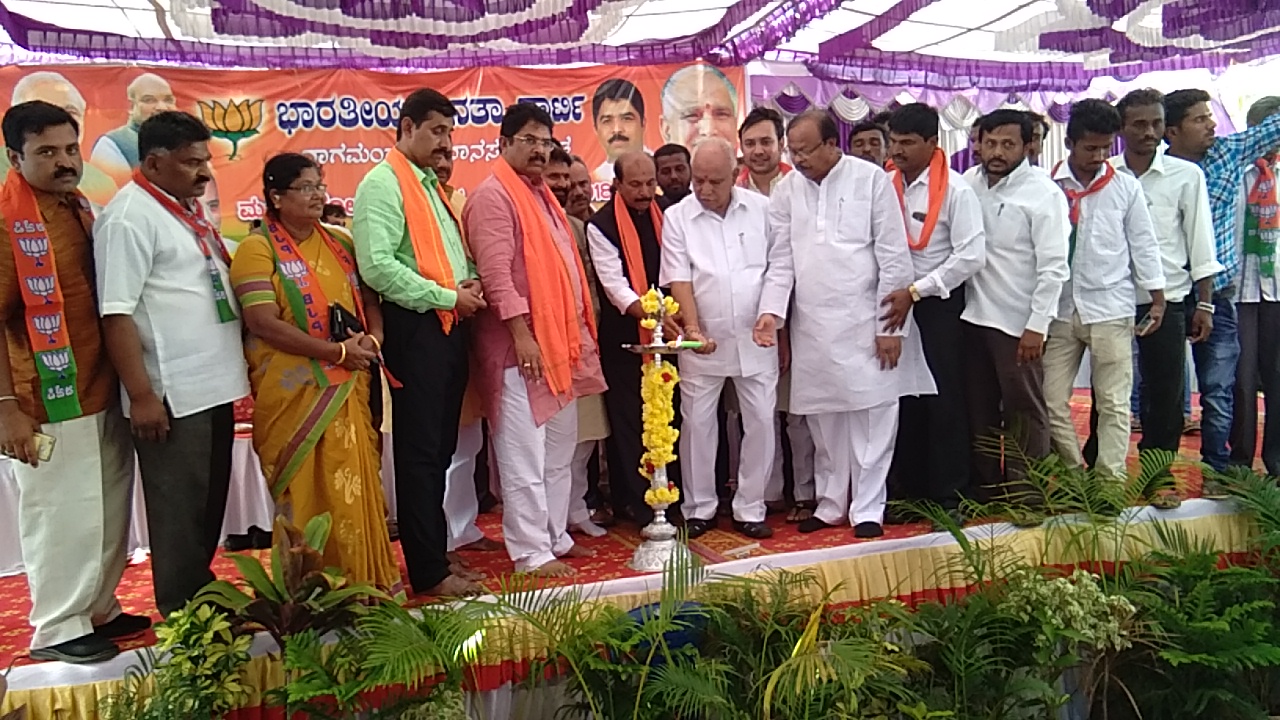 ಚಲುವರಾಯಸ್ವಾಮಿ ಬೆಂಬಲಿಗರು ಬಿಜೆಪಿ ಬೆಂಬಲಿಸಿ: ಯಡಿಯೂರಪ್ಪ