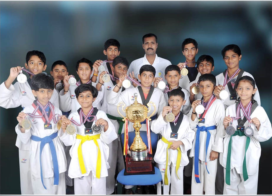 ಟೆಕ್ವಾಂಡೊ ಚಾಂಪಿಯನ್ ಶಿಪ್: ಕೂರ್ಗ್ ಟೆಕ್ವಾಂಡೊ ತರಬೇತಿ ಕೇಂದ್ರದ ವಿದ್ಯಾರ್ಥಿಗಳಿಗೆ ಪದಕ