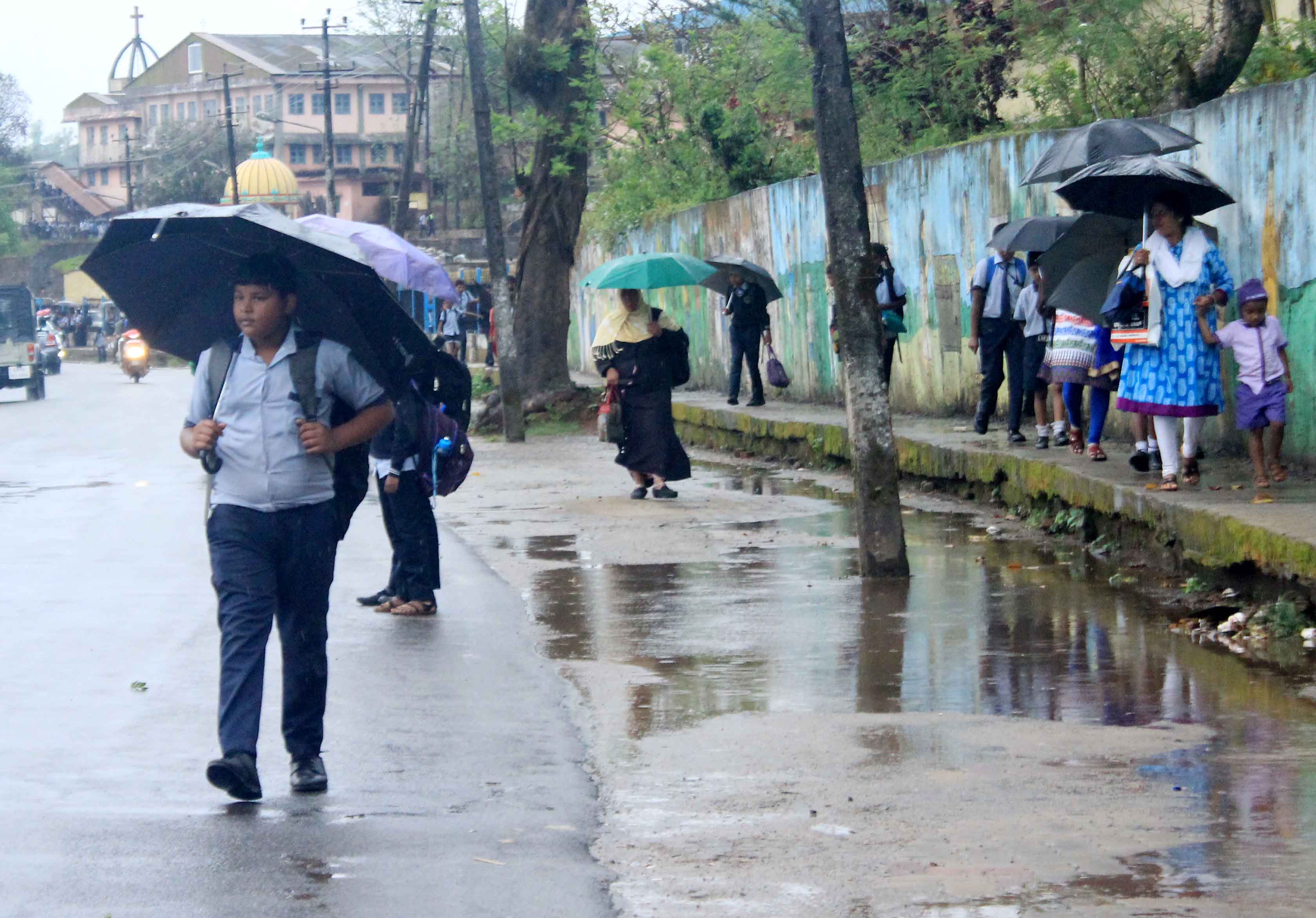 ಕೊಡಗು ಜಿಲ್ಲೆಯಾದ್ಯಂತ ಗುಡುಗು ಸಹಿತ ಮಳೆ