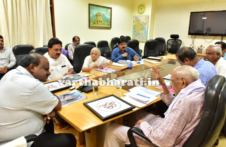 ಎಲ್ಲ ಜಿಲ್ಲೆಗಳಲ್ಲಿ ಆದ್ಯತೆ ಮೇರೆಗೆ ಗಾಂಧಿಭವನ ನಿರ್ಮಾಣ: ಮುಖ್ಯಮಂತ್ರಿ ಕುಮಾರಸ್ವಾಮಿ