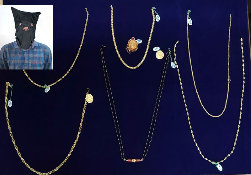 ಕುಖ್ಯಾತ ಅಂತರ್‌ ಜಿಲ್ಲಾ ಸರಗಳ್ಳನ ಸೆರೆ: ಮಂಗಳೂರು ಸಿಸಿಬಿ ಪೊಲೀಸರ ಕಾರ್ಯಾಚರಣೆ