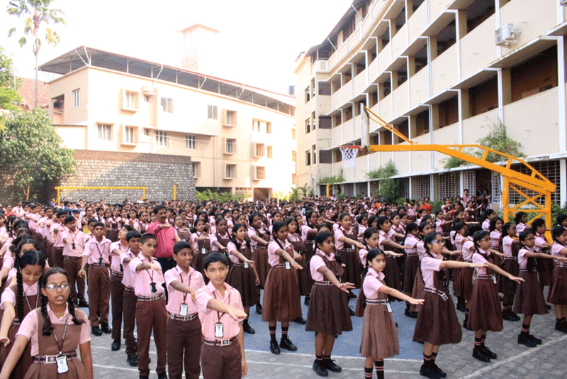 ಲೂರ್ಡ್ಸ್ ಸೆಂಟ್ರಲ್ ಸ್ಕೂಲ್‌ನಲ್ಲಿ ಕನ್ನಡ ರಾಜ್ಯೋತ್ಸವ