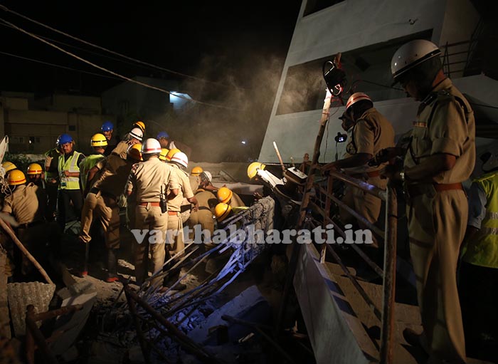 ಬೆಂಗಳೂರು: ನಿರ್ಮಾಣ ಹಂತದ ಕಟ್ಟಡ ಕುಸಿತ; ಕಾರ್ಮಿಕ ಮೃತ್ಯು