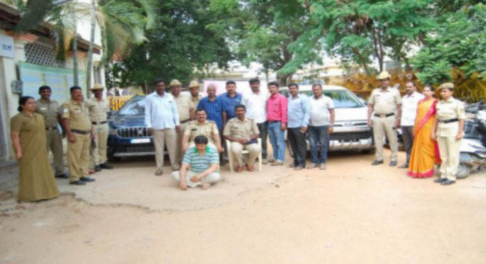ಮೈಸೂರು; ವಾಹನ ಕಳ್ಳನ ಬಂಧನ: 50 ಲಕ್ಷ ರೂ. ಮೌಲ್ಯದ 3 ಕಾರು, 2 ಬೈಕ್ ವಶ