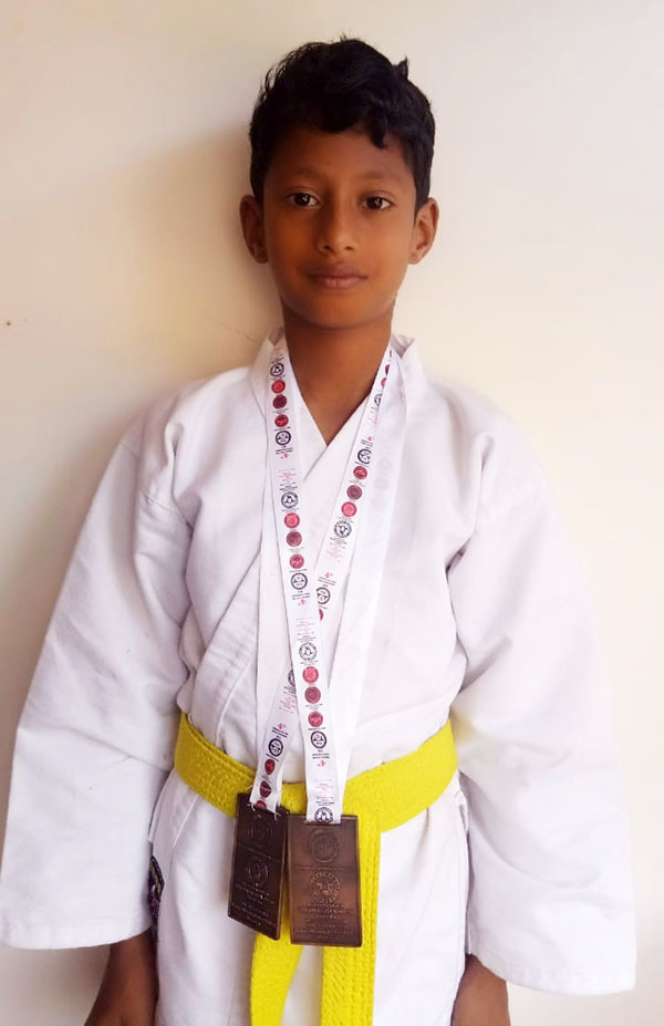 ಕರಾಟೆ: ಭವಿಶ್‌ಗೆ ಕಂಚಿನ ಪದಕ