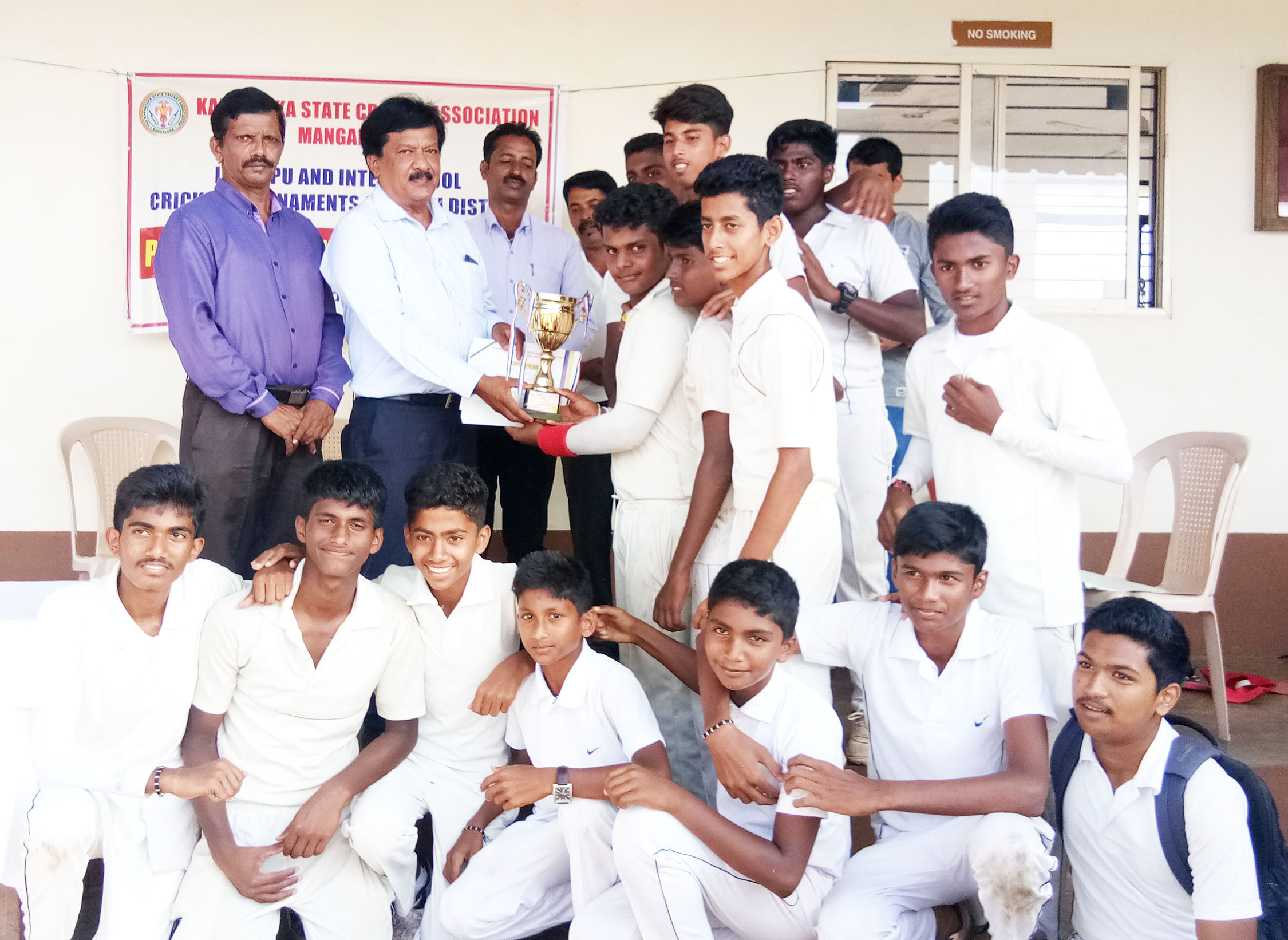 ಕೆಎಸ್‌ಸಿಎ ಅಂತರ್ ಶಾಲಾ ಕ್ರಿಕೆಟ್: ಕಾಪು ದಂಡತೀರ್ಥ ಹೈಸ್ಕೂಲ್ ಚಾಂಪಿಯನ್