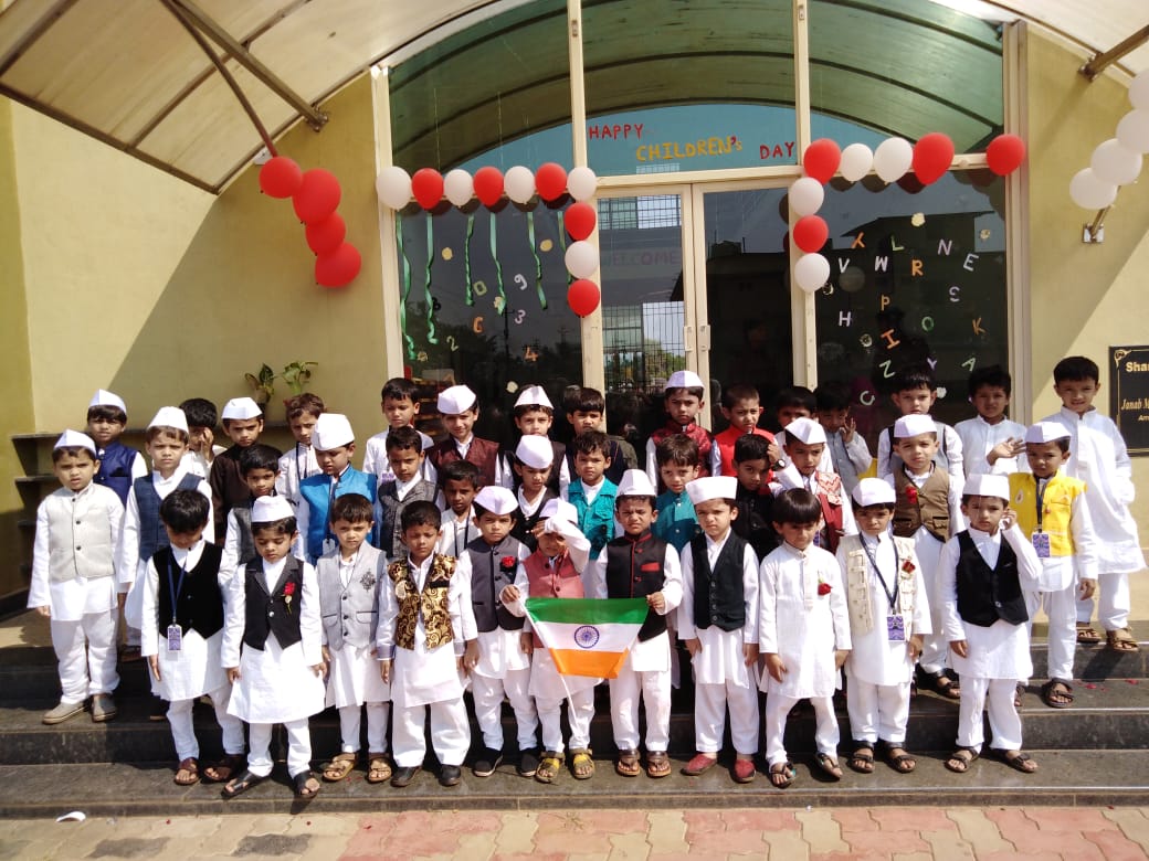 ಶಮ್ಸ್ ಮೊಂಟೆಸ್ಸರಿ ಶಾಲೆಯಲ್ಲಿ ಮಕ್ಕಳ ದಿನಾಚರಣೆ