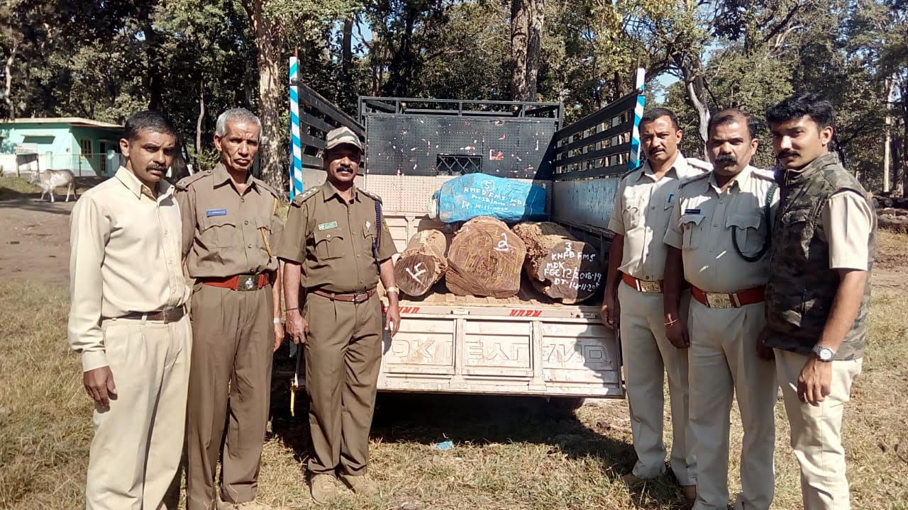 ಮಡಿಕೇರಿ: ಅಕ್ರಮ ಬೀಟೆ ಸಾಗಾಟ; 3 ಲಕ್ಷ ರೂ. ಮೌಲ್ಯದ ವಸ್ತು ಜಪ್ತಿ