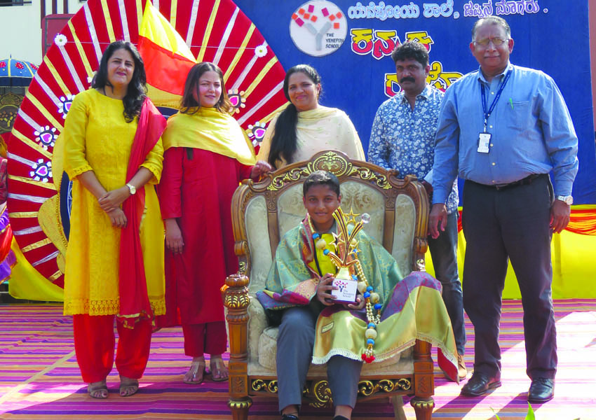 ಜಿಲ್ಲಾ ರಾಜ್ಯೋತ್ಸವ ಪ್ರಶಸ್ತಿ ವಿಜೇತನಿಗೆ ಸನ್ಮಾನ