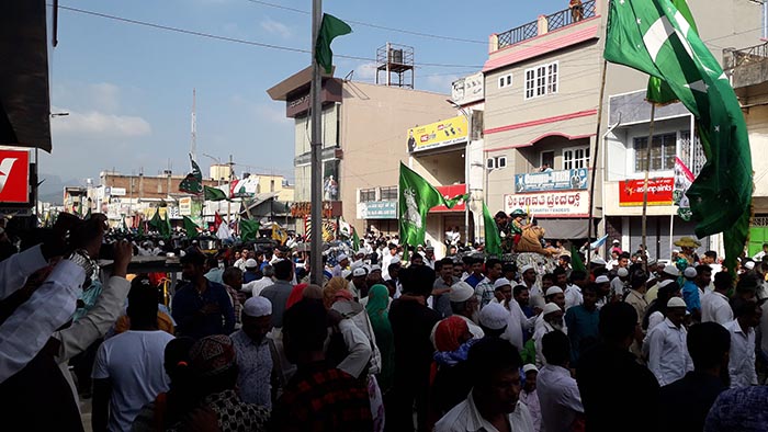 ಚಿಕ್ಕಮಗಳೂರು: ಸಂಭ್ರಮ, ಸಡಗರದ ಮೀಲಾದುನ್ನಬಿ ಆಚರಣೆ