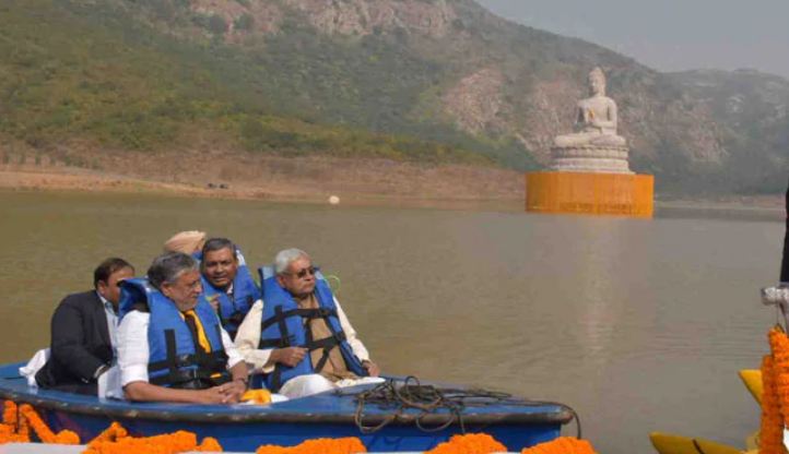 ಬಿಹಾರ: 70 ಅಡಿ ಎತ್ತರದ ಬುದ್ಧ ಪ್ರತಿಮೆ ಅನಾವರಣ