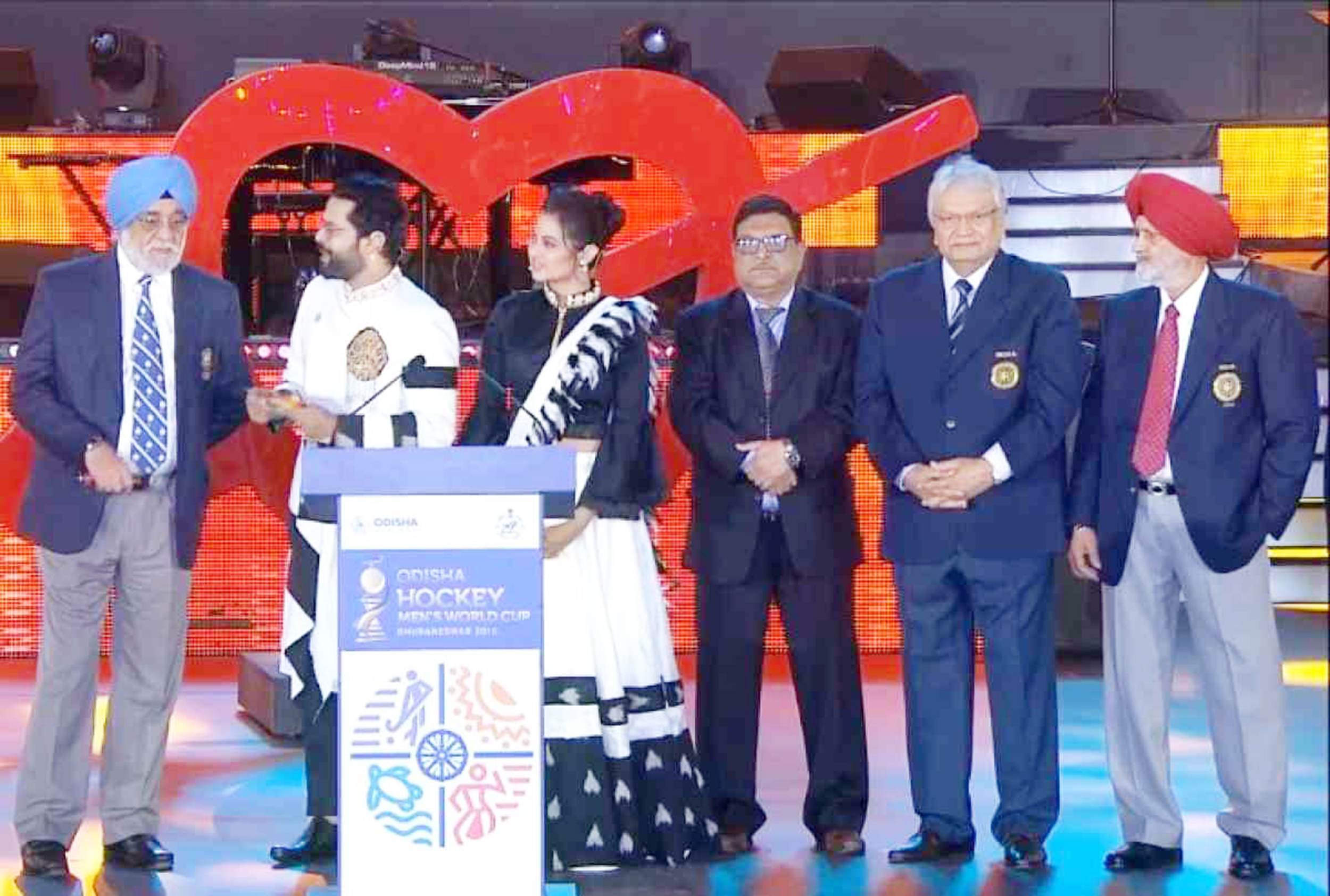 ಒಡಿಶಾ: ಹಾಕಿ ವಿಶ್ವಕಪ್‌ಗೆ ವರ್ಣರಂಜಿತ ಚಾಲನೆ