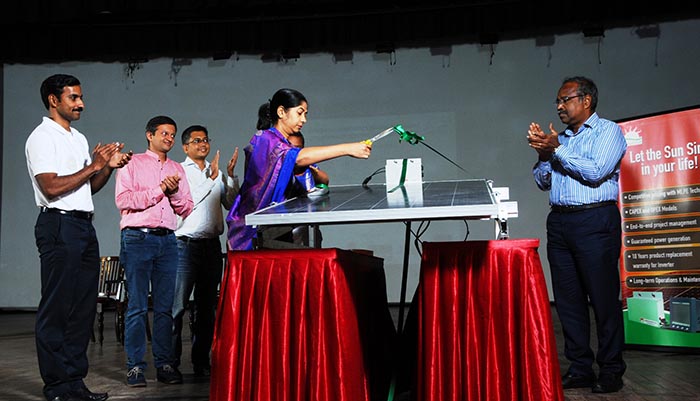 ನಗರದ ಸುಸ್ಥಿರತೆಗೆ ಅಪಾರ್ಟ್‌ಮೆಂಟ್‌ಗಳ ಛಾವಣಿ ಮೇಲೆ ಸೋಲಾರ್ ಅಳವಡಿಕೆ: ಬೆಸ್ಕಾಂ ವ್ಯವಸ್ಥಾಪಕ ನಿರ್ದೇಶಕಿ ಸಿ.ಶಿಖಾ