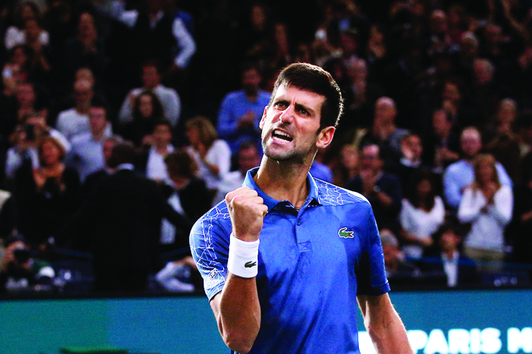 ಪ್ಯಾರಿಸ್ ಮಾಸ್ಟರ್ಸ್‌: ಸೆಮಿಫೆನಲ್‌ನಲ್ಲಿ ಫೆಡರರ್‌ನನ್ನು ಹೊರದಬ್ಬಿದ ಜೊಕೊವಿಕ್