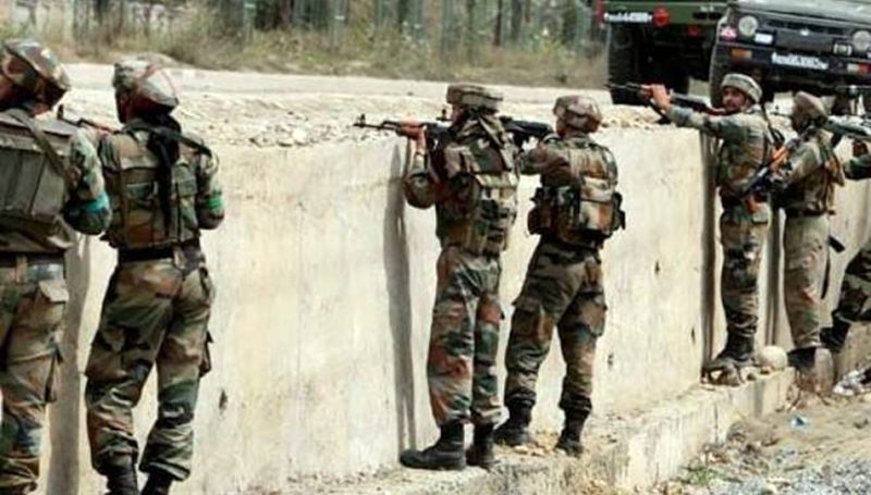 ಜಮ್ಮು ಕಾಶ್ಮೀರ ಎನ್‍ಕೌಂಟರ್: ಹಿಜ್ಬುಲ್ ಸೇರಿದ್ದ ಯೋಧ ಸಹಿತ ಇಬ್ಬರು ಸಾವು