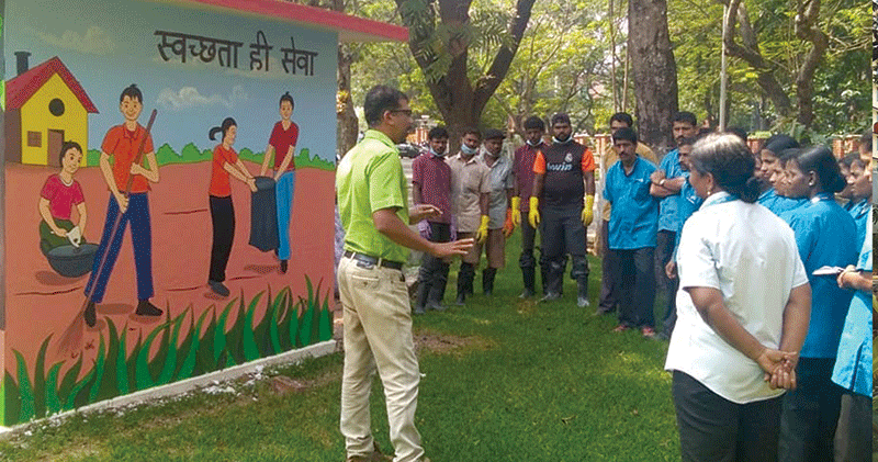 ಸ್ವಚ್ಛ, ಹಸಿರು ನಗರದ ಪರಿಕಲ್ಪನೆಯಲ್ಲಿ ಅಭಿಯಾನ