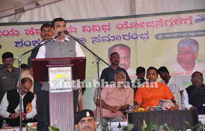 ನಾನೆಂದೂ ಅಭಿವೃದ್ಧಿ ವಿಚಾರದಲ್ಲಿ ತಾರತಮ್ಯ ಮಾಡುವುದಿಲ್ಲ: ಕೇಂದ್ರ ಸಚಿವ ನಿತಿನ್ ಗಡ್ಕರಿ