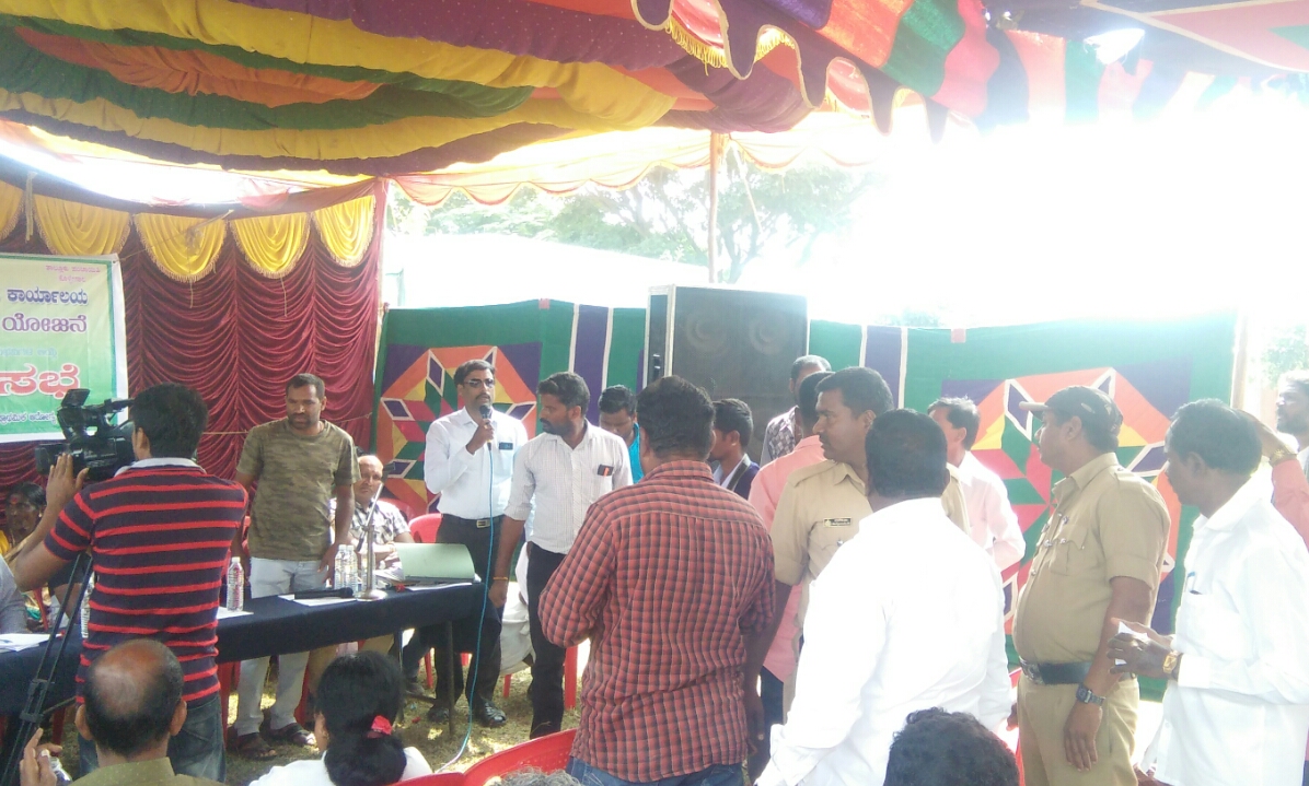 ಹನೂರು: ನಮ್ಮ ಗ್ರಾಮ-ನಮ್ಮ ಯೋಜನೆ ಗ್ರಾಮ ಸಭೆ